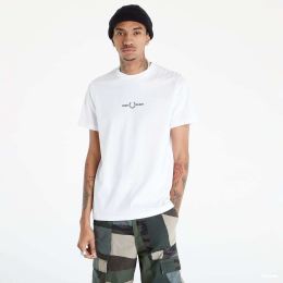 Снимка на Тениска FRED PERRY Embroidered T-Shirt White L