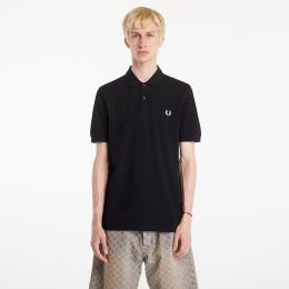 Снимка на Тениска FRED PERRY Plain Polo T-Shirt Black XXL