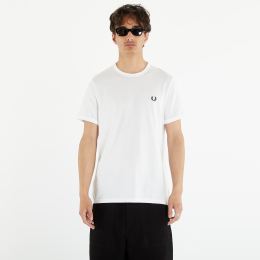 Снимка на Тениска FRED PERRY Ringer Tee White XL