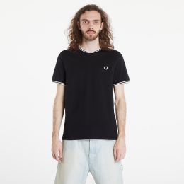Снимка на Тениска FRED PERRY Twin Tipped T-Shirt Black XL