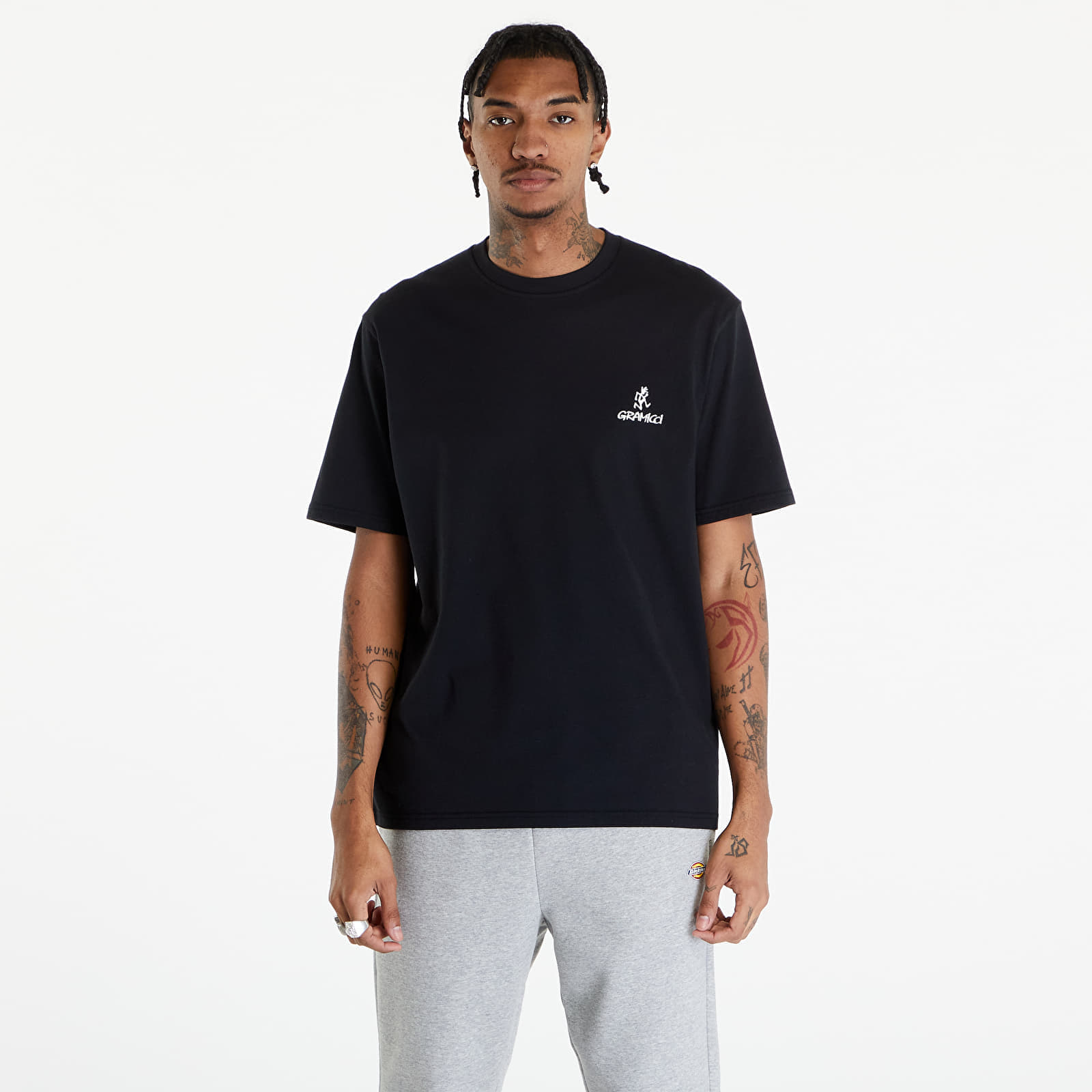 Снимка на Тениска Gramicci One Point Logo Tee UNISEX Black L
