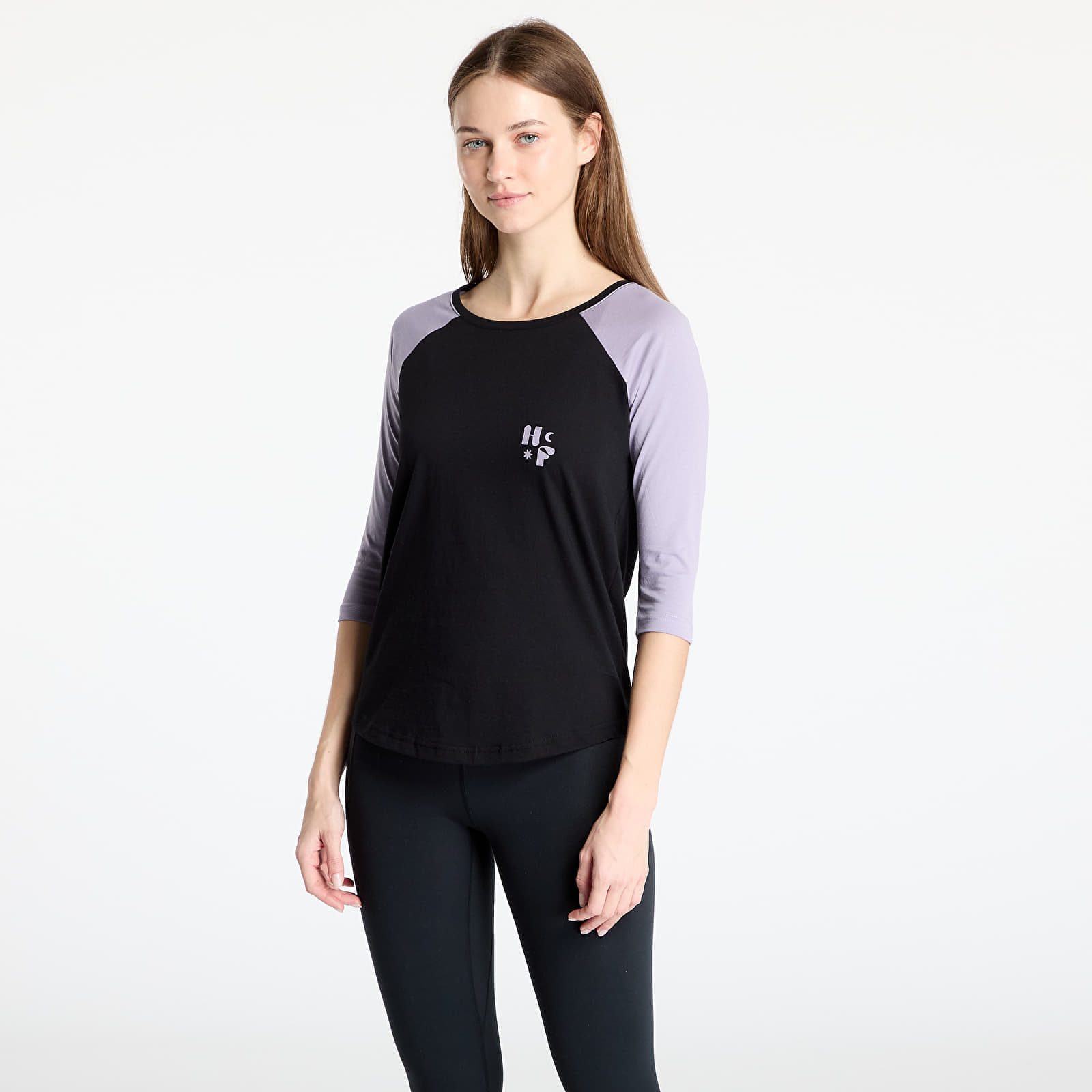 Снимка на Тениска Horsefeathers Kirby Top Black/ Lavender XS