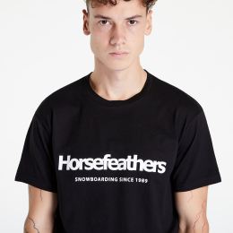 Снимка на Тениска Horsefeathers Quarter T-Shirt Black L
