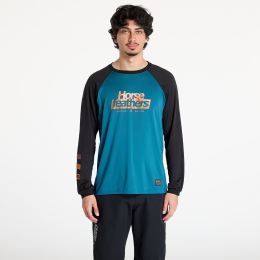 Снимка на Тениска Horsefeathers Spike Long Sleeve Bike Jersey Petrol/ Black L