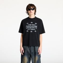 Снимка на Тениска Marcelo Burlon Hard Vibes Boxy T-Shirt Black Anthracite L