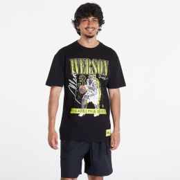 Снимка на Тениска Mitchell & Ness NBA Hw Neon Pop Player SS Tee Vintage Logo Philadelphia 76Ers Allen Iverson Black L