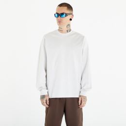 Снимка на Тениска Nike Solo Swoosh Men's Long Sleeve Tee Birch Heather/ White XXL