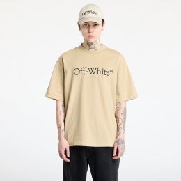 Снимка на Тениска Off-White Big Bookish Skate S/S Tee Creme Brulée XXL