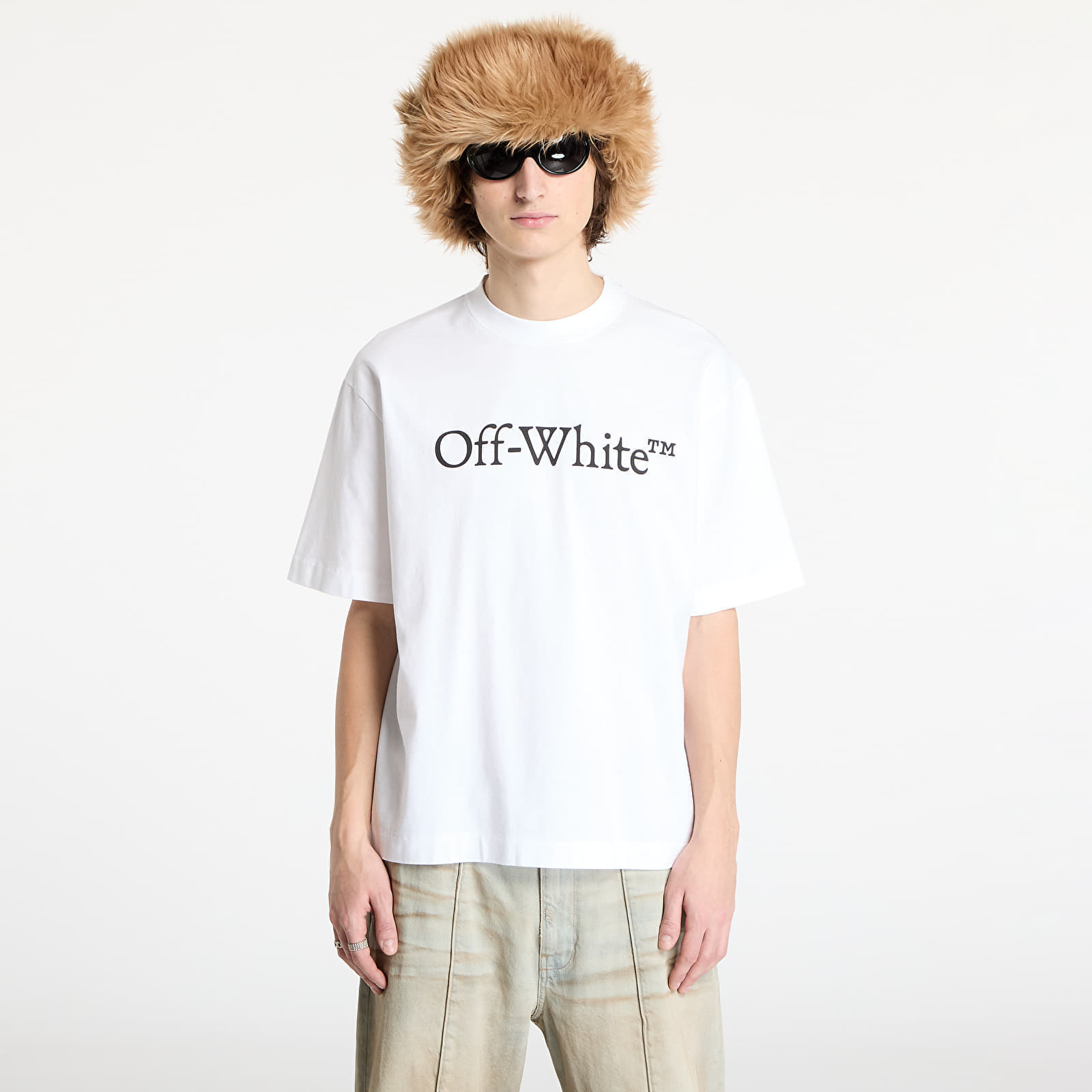 Снимка на Тениска Off-White Big Bookish Skate S/S Tee White Black XL