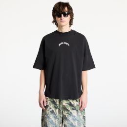 Снимка на Тениска Palm Angels Back Curved Logo Oversized Tee Black/ Off White XS