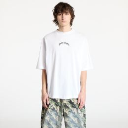 Снимка на Тениска Palm Angels Back Curved Logo Oversized Tee Off White/ Black L