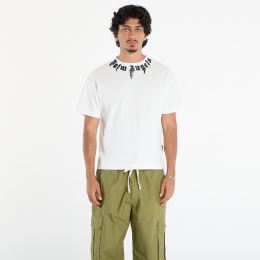 Снимка на Тениска Palm Angels Neck Logo Reg Tee Off White/ Black S