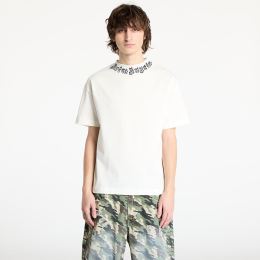 Снимка на Тениска Palm Angels Neck Logo Tee Off White/ Black M