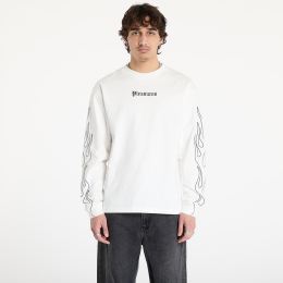 Снимка на Тениска PLEASURES Fiery Heavyweight Longsleeve White XL