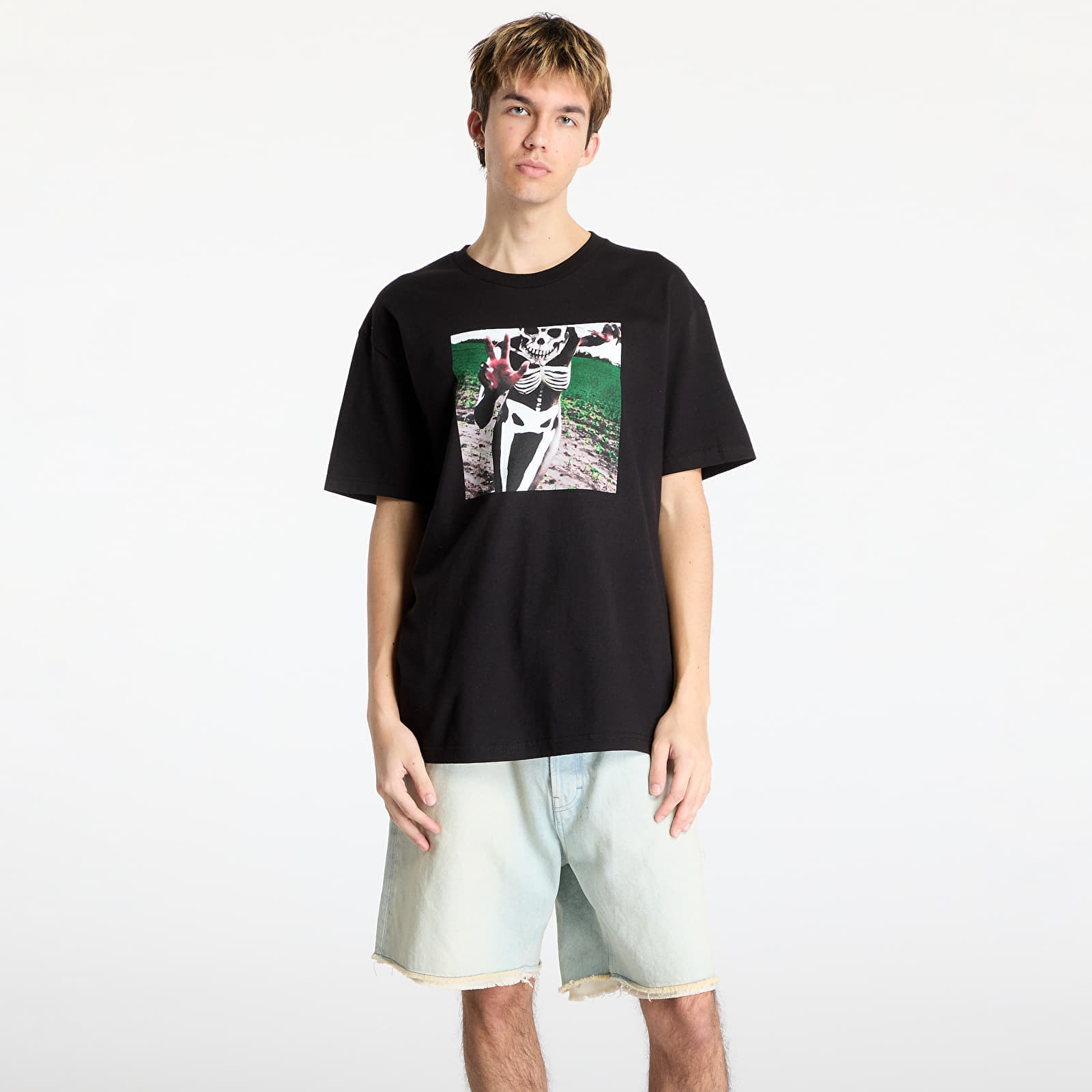 Снимка на Тениска PLEASURES x Slipknot Skeleton T-Shirt Black L
