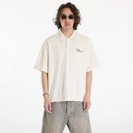 Снимка на Тениска PLEASURES Zen Terry Boxy Polo Off White S