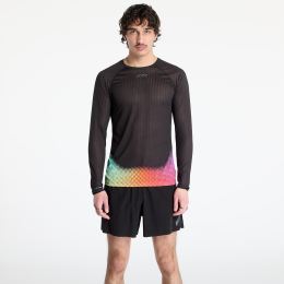 Снимка на Тениска SOAR Running Men's Race Base Layer T-Shirt Black/Rainbow Dot S