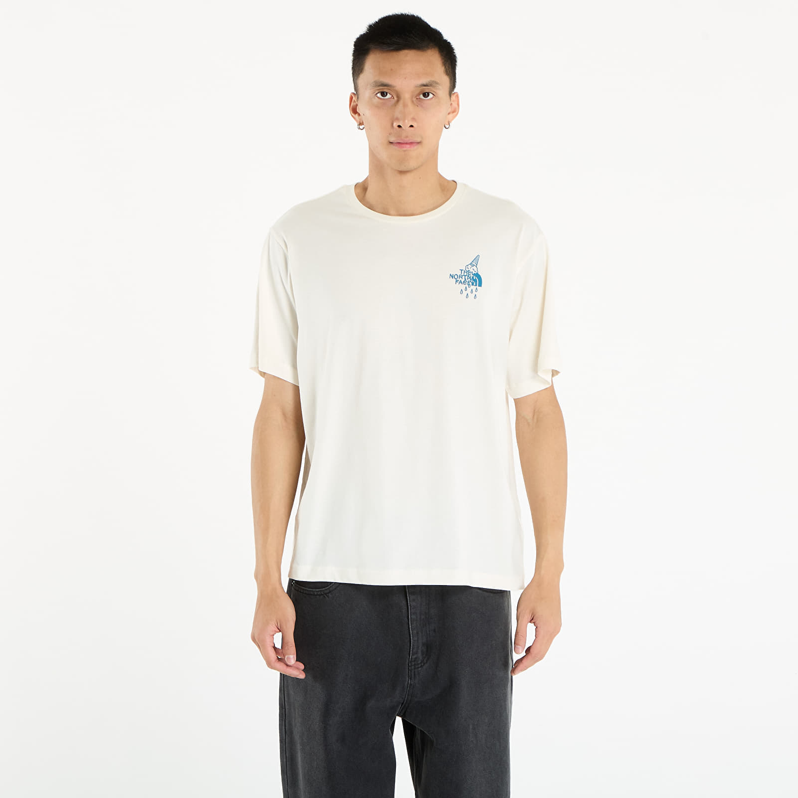Снимка на Тениска The North Face U Powder Days Relaxed S/S Tee Graphic UNISEX White Dune XL