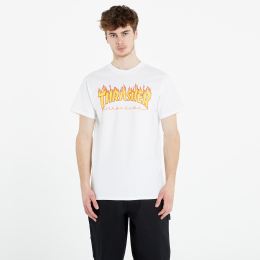 Снимка на Тениска Thrasher Flame Logo T-Shirt White XL