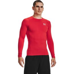 Снимка на Тениска Under Armour Hg Armour Comp Ls Red XXXL