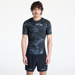 Снимка на Тениска Under Armour Hg Armour Printed Shortsleeve T-Shirt Black XL