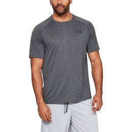 Снимка на Тениска Under Armour Tech 2.0 SS Tee Carbon Heather/ Black XL