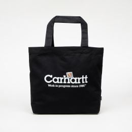 Снимка на Чанта Carhartt WIP Canvas Graphic Tote Large Label Script Print/ Black 32 l