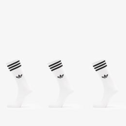 Снимка на Чорапи adidas 3S High Crew Socks 3-Pack White/ White/ White XL