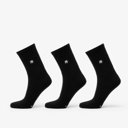 Снимка на Чорапи Footshop Short Socks 3-Pack Black 39-42