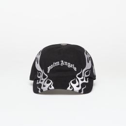 Снимка на Шапка Palm Angels Curved Logo Flames Cap Black/ Light Grey Universal