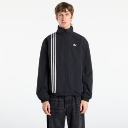 Снимка на Яке adidas Firebird Front Stripes Woven Track Top Black/ Stone Khaki/ Better Scarlet S