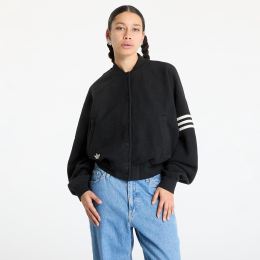 Снимка на Яке adidas Neuclassics Boucle Bomber Jacket Black/ Black/ Cream White L