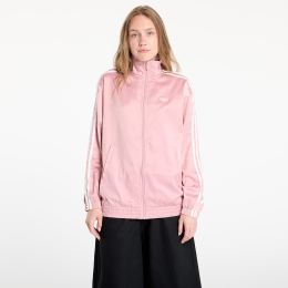 Снимка на Яке adidas Originals Satin Firebird Track Top Ruffle 3-Stripes Wonder Mauve L