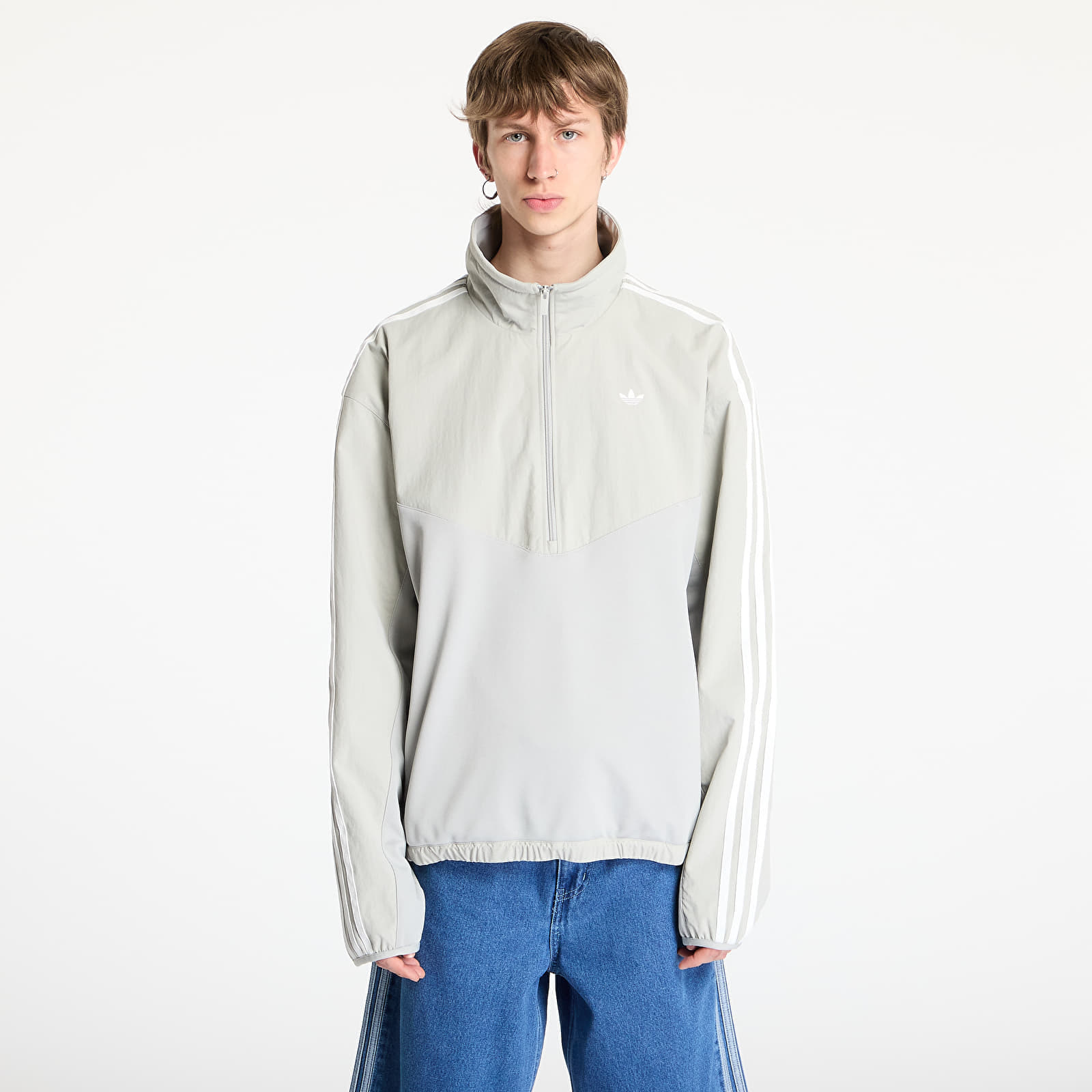 Снимка на Яке adidas R3Cd Half Zip Track Top Grey/ Metal Grey L