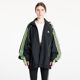 Снимка на Яке adidas Teamgeist Adicolor Oversized Woven Track Top Black/ Night Indigo S