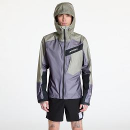 Снимка на Яке adidas Terrex Techrock Light Gore-Tex Active jacket Aurora Black/ Olive Strata M