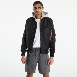 Снимка на Яке Alpha Industries MA-1 TT Hood Black M