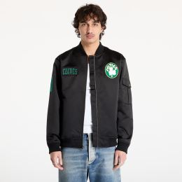 Снимка на Яке Mitchell & Ness NBA Team Leader Satin Vintage Logo Celtics Bomber Black XXL