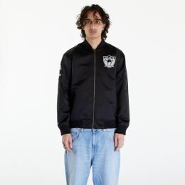 Снимка на Яке Mitchell & Ness Nfl Lightweight Satin Bomber Vintage Logo Raiders Black L