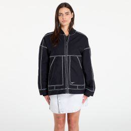 Снимка на Яке Nike Sportswear Women's Oversized Graphic Cargo Jacket Black/ Summit White M