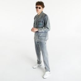 Снимка на Яке Pleasures Ingress Chore Coat Washed Indigo M