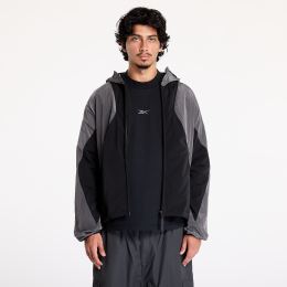 Снимка на Яке Reebok Running Hooded Jacket Black/ Misty Grey XL