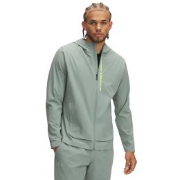 Снимка на Яке Under Armour OUTRUN THE STORM JACKET Silica Green/ High Vis Yellow/ Reflective XXXL