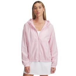 Снимка на Яке Under Armour Rival Sport Windbreak Jacket Prime Pink/ White L