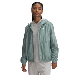 Снимка на Яке Under Armour Rival Sport Windbreak Jacket Silica Green/ White L