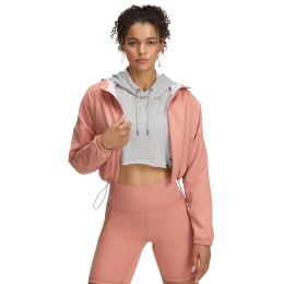 Снимка на Яке Under Armour Unstoppable Woven Hooded Jacket Canyon Pink/ Black XL
