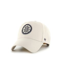Снимка на 47 Brand Шапка с козирка NHL Boston Bruins '47 MVP H-MVPSP01WBP Бежов