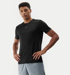 Снимка на 4F Тениска от техническо трико 4FWSS24TFTSM697 Черен Regular Fit