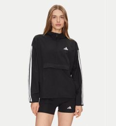 Снимка на adidas Ветровка Essentials 3-Stripes JE1312 Черен Regular Fit
