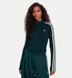 Снимка на adidas Долнище анцуг adicolor Satin JV7511 Зелен Wide Leg